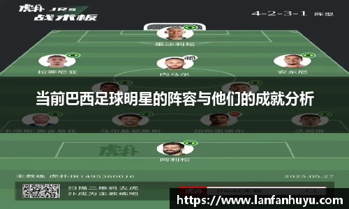 当前巴西足球明星的阵容与他们的成就分析